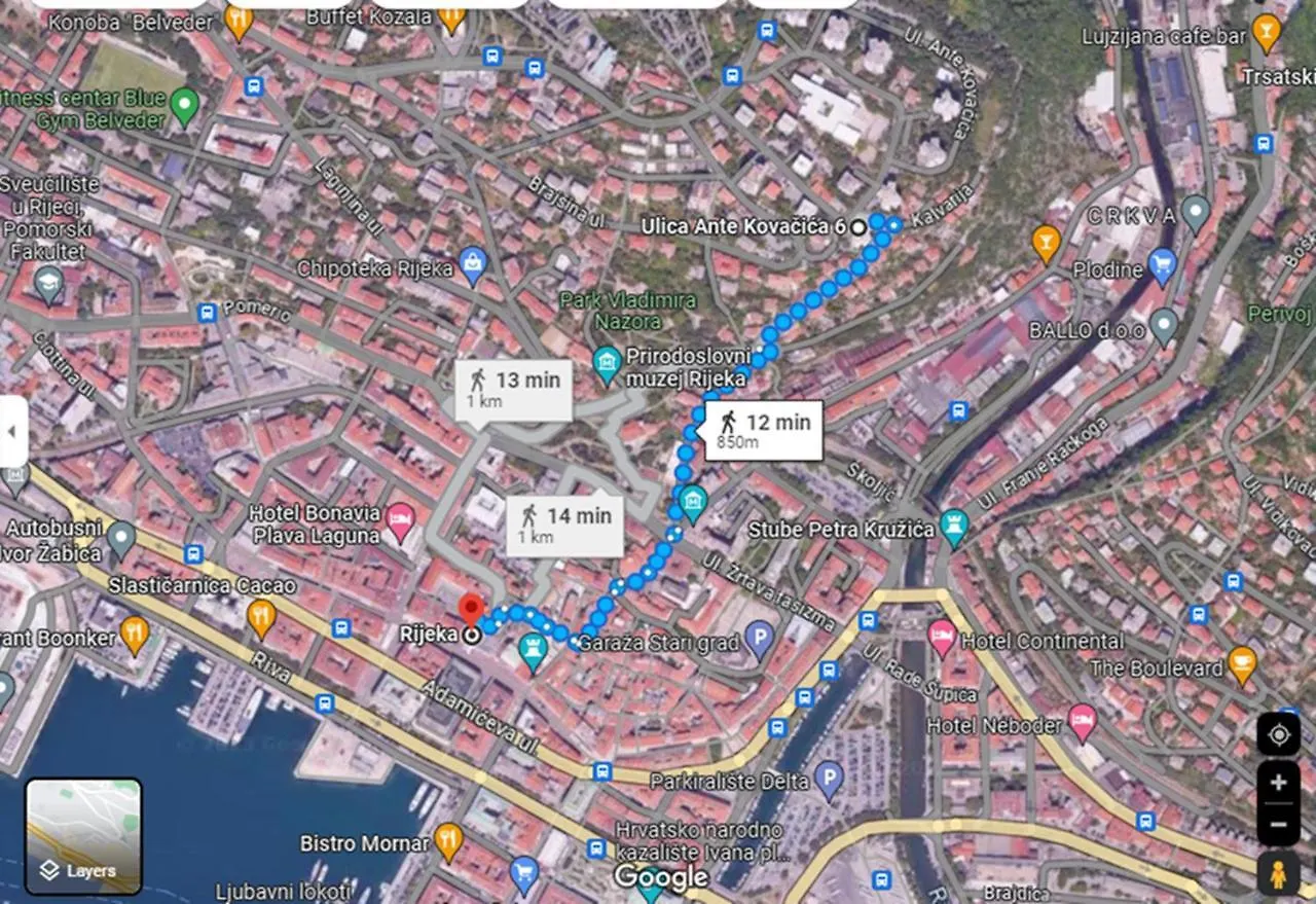 Apartment Fiorino Apartment-Studio With Balcony Rijeka